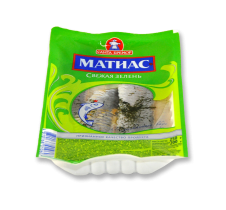 “Матиас” Сельдь филе в масле “Свежая зелень” 250гр