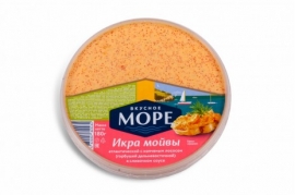 Икра мойвы КОПЧЕНЫЙ ЛОСОСЬ 180 гр